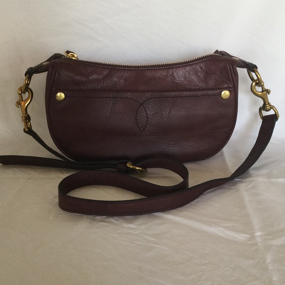Frye Campus Style Leather Crossbody Satchel